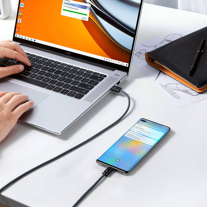 Baseus Dynamic Series USB cable - USB Type C 100W 1m gray (CALD000616)