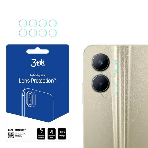 3mk Lens Protect Realme C33 Ochrana objektivu fotoaparátu 4ks