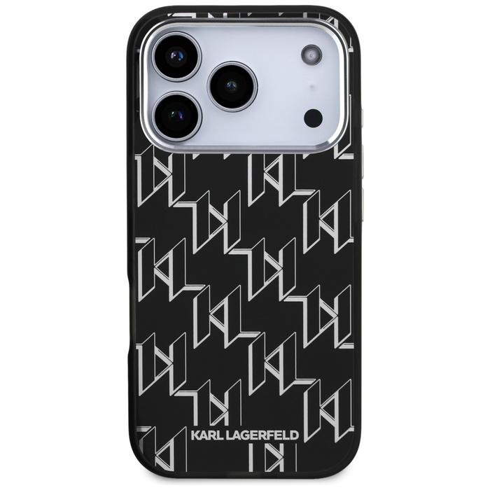Etui Karl Lagerfeld IML KL Monogram      MagSafe do iPhone 17 Pro czarny