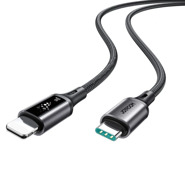 Kabel Joyroom S-A60 StarTalk 30W USB-C- Lightning 1,2m - czarny