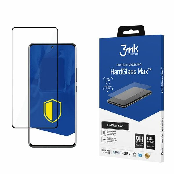 3mk HardGlass Max Xiaomi 12 Pro černá/černá, FullScreen Glass