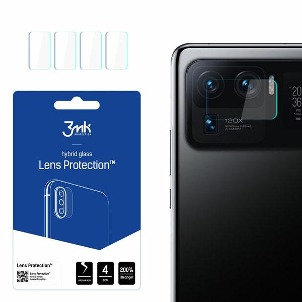 3mk Lens Protect Xiaomi Mi 11 Ultra 5G Protection for camera lens 4pcs
