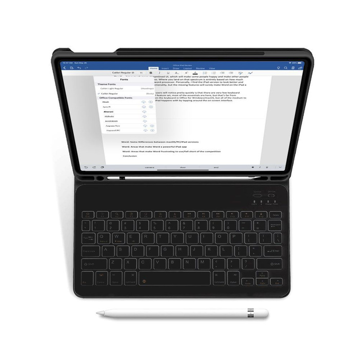 Coque Tech-protect Sc Pen + Keyboard IPad 10.9 2022 Noir Case