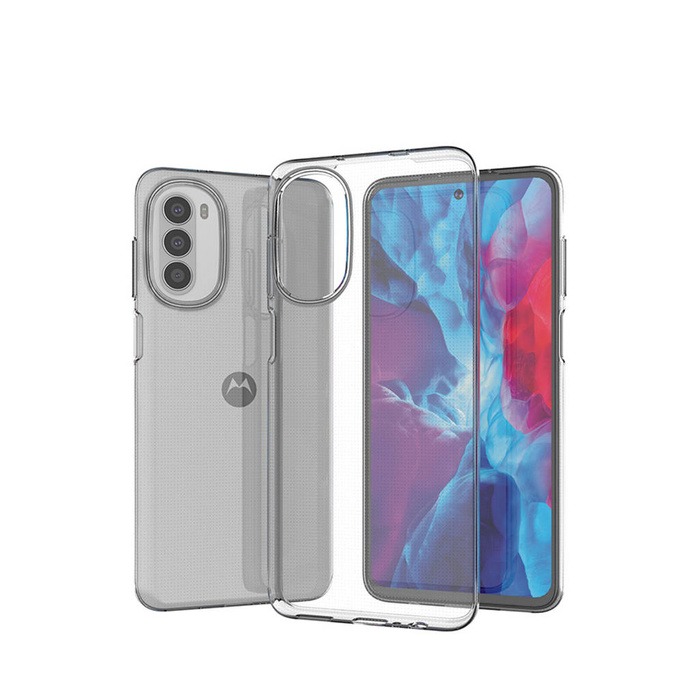 Custodia Ultra Clear da 0,5 mm per Motorola Moto G82 5G / Moto G52 cover sottile trasparente