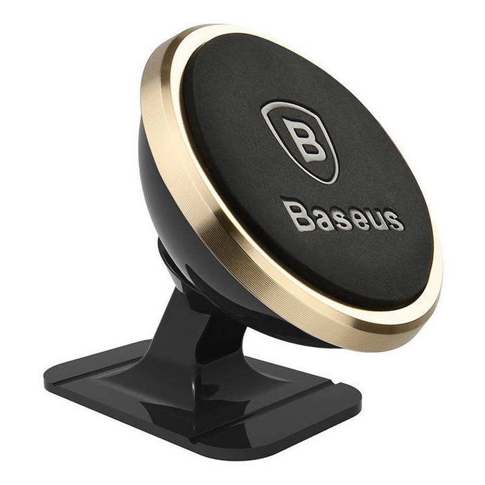 Baseus 360º magnetický držák do kokpitu do auta (Overseas Edition) - zlatý