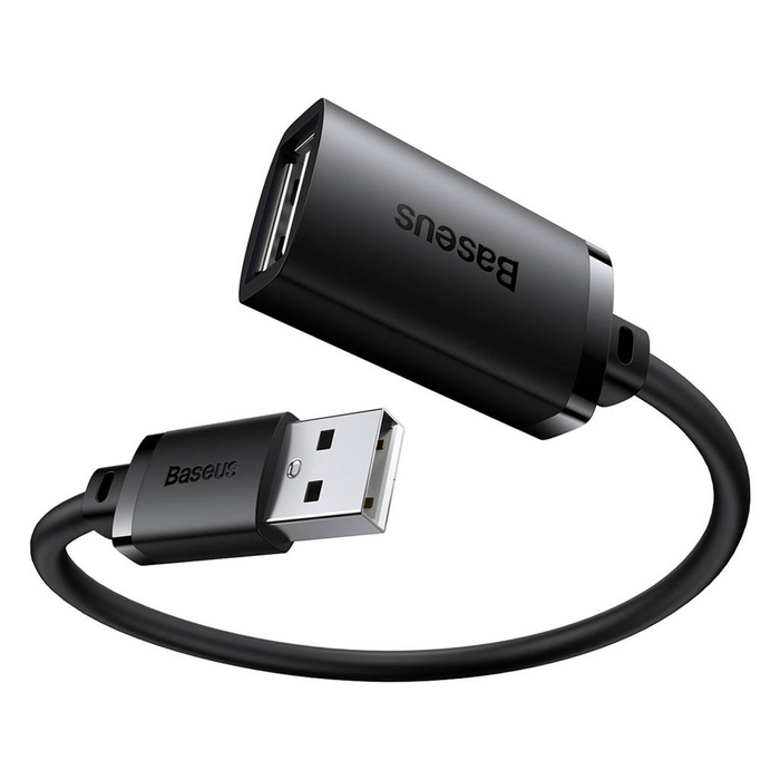 Prodlužovací kabel USB 2.0 0,5m Baseus AirJoy Series - černý