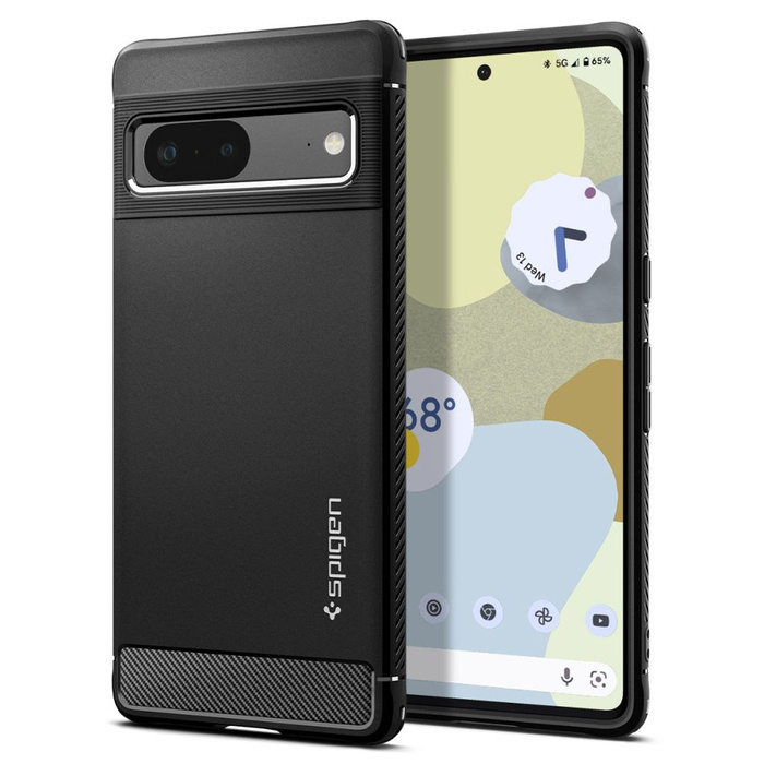 Spigen Rugged Armor GOOGLE PIXEL 7 MATTE SCHWARZ