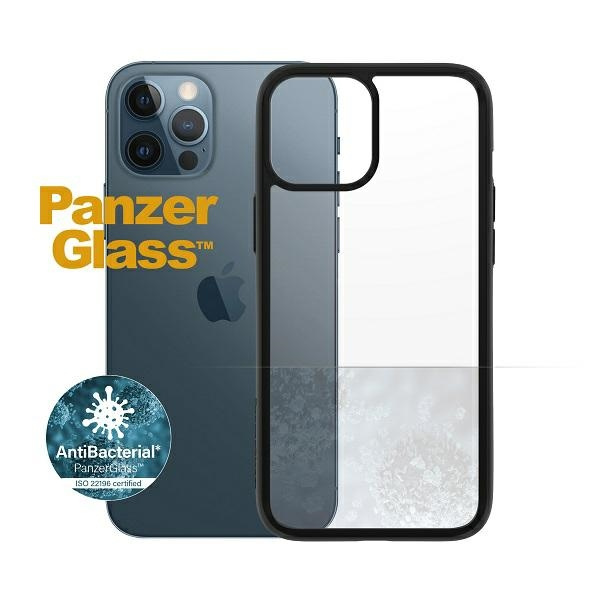 PanzerGlass ClearCase iPhone 12 Pro Max 6.7" Antibacterial black/black