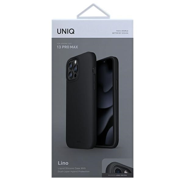 Uniq case Lino iPhone 13 Pro Max 6.7 &quot;black / ink black