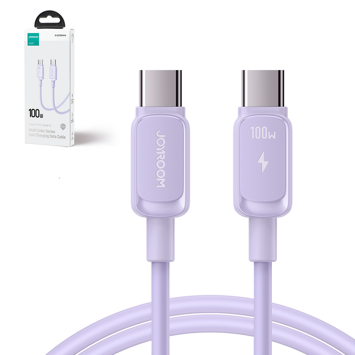 USB C - Cavo USB C 100W 1.2m Joyroom S-CC100A14 - Viola
