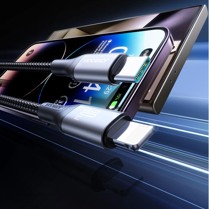 Joyroom S-A28 Flash Series 30W USB-C - Lightning cable 2m - black