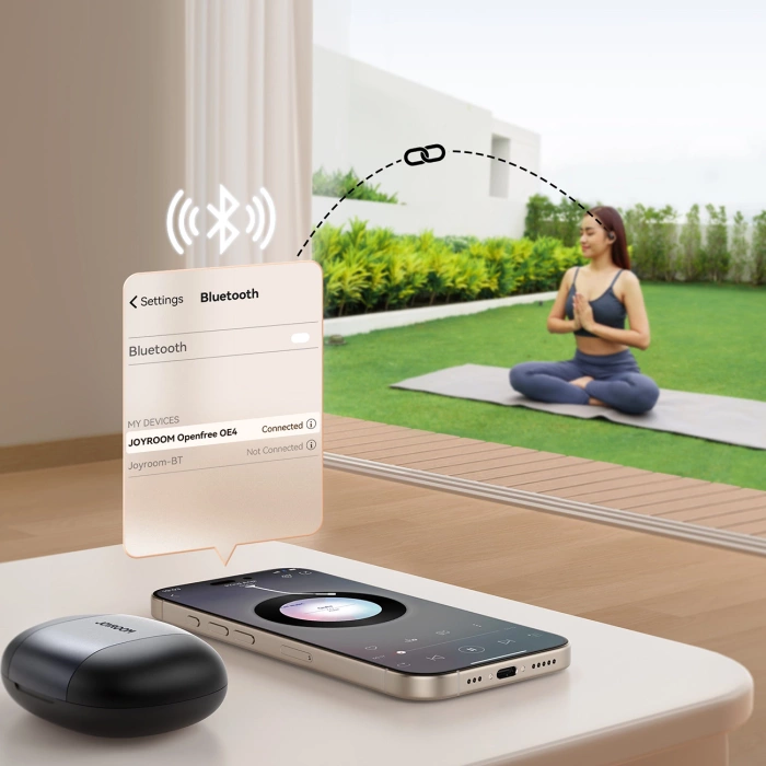 Joyroom Openfree JR-OE4 Open-Ear TWS kabellose Kopfhörer – schwarz