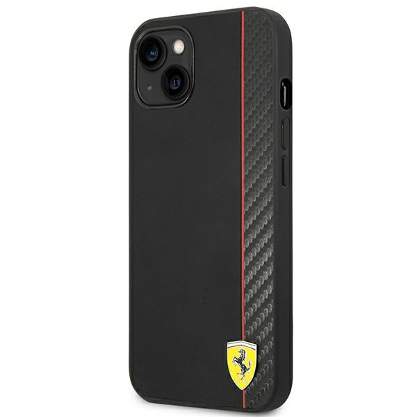 Ferrari FEHCP14MAXBK iPhone 14 Plus 6,7" schwarz/schwarz hartcase Carbon