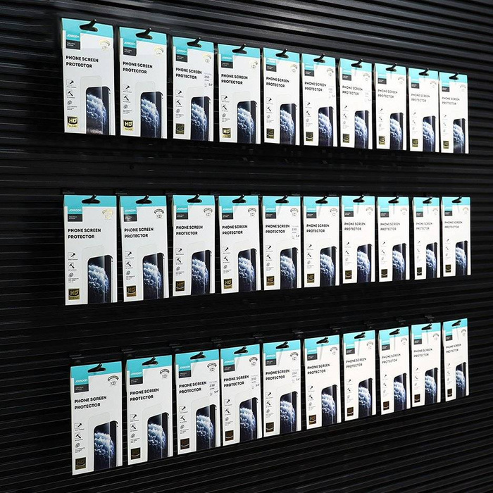 Joyroom Knight Series set 40x tempered Glass 2.5D for iPhone 12 Pro Max clear (JR-PF843)