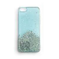 Coque Wozinsky Star Glitter bleue pour Samsung Galaxy A30 avec paillettes