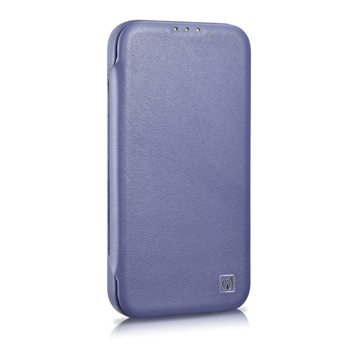 iCarer CE Premium Folio Case iPhone 14 Pro Flip Magnetic MagSafe Light Purple (WMI14220714-LP)