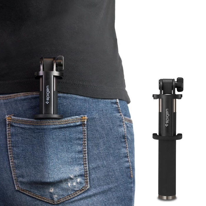 Selfie Stick SPIGEN S530w Bluetooth Fekete