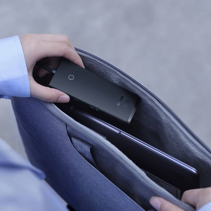 Baseus Lite Series 4-Port Type-C HUB Adapter (Type-C to USB 3.0*4 ) 2m Black