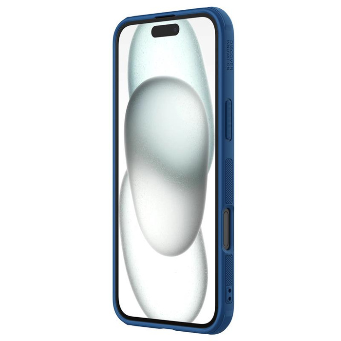 Etui Nillkin Super Frosted Shield Pro iPhone 16 (niebieski)