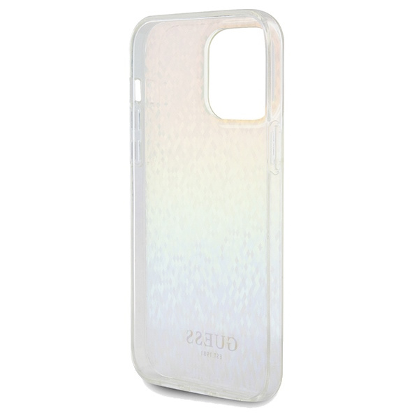 Etui Guess GUHCP13LHDECMI iPhone 13 Pro / 13 wielokolorowy hardcase IML Faceted Mirror Disco Iridescent Case
