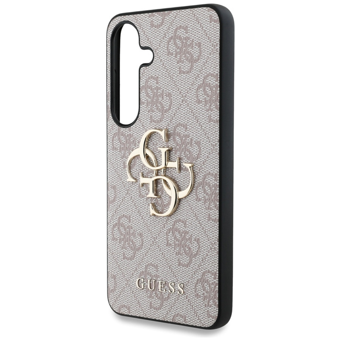 Etui Guess Big 4G Logo Classic Logo do    Samsung Galaxy S25 różowy