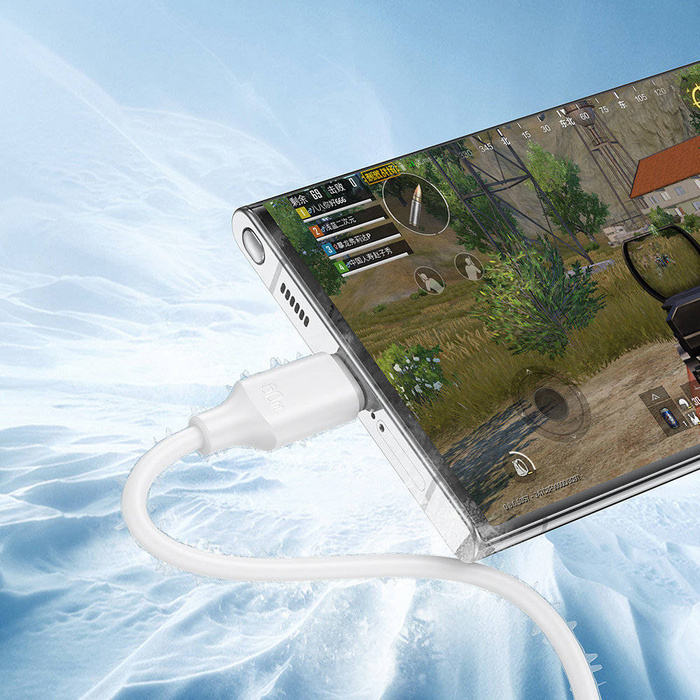 Cable Joyroom USB-C - USB-C 480Mb/s 60W 1m blanco (S-CC060A9)