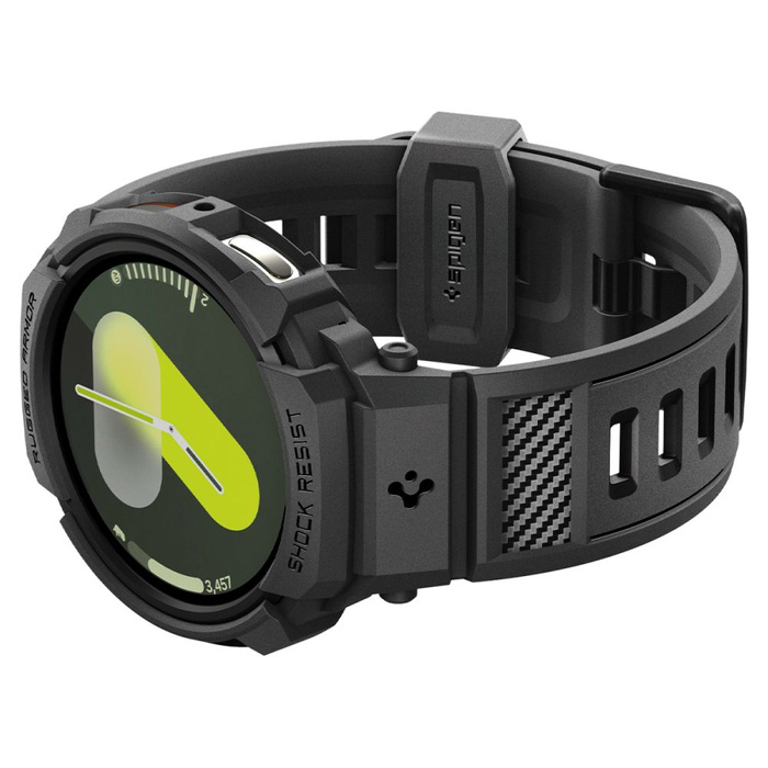 Spigen Rugged Armor "PRO" SAMSUNG Galaxy Watch 8 (40 MM) MATTE NEGRO