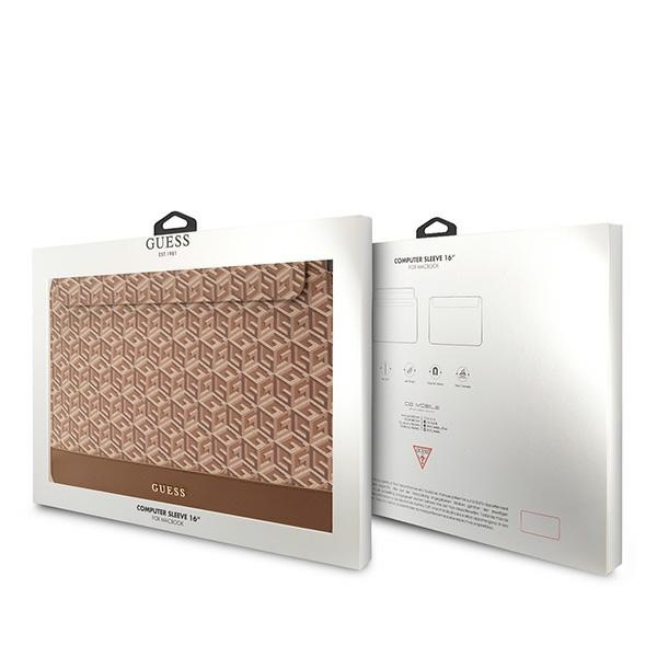 Manches Guess GUCS16HGCFSEW 16" marron/brun GCube Stripes