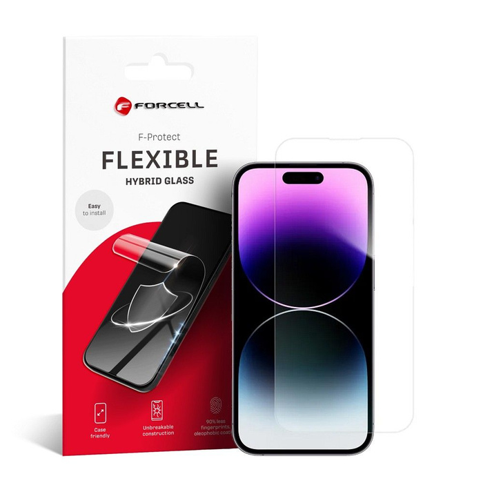 Glass forcell Flexible Nano Glass hybrid for iPhone 14 Pro 6.1"