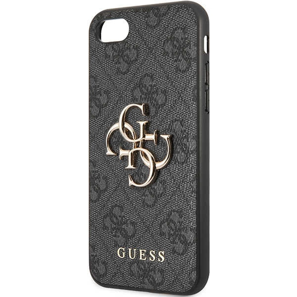 Coque Guess GUHCI84GMGGR iPhone 7/8/SE 2020/ 2022 gris/gris durcase 4G Big Metal Logo Case