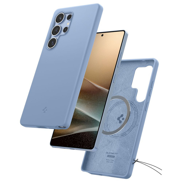 Spigen Mag MagSafe SILICONA FIT GALAXY S25 ULTRA AZUL ZAFIRO