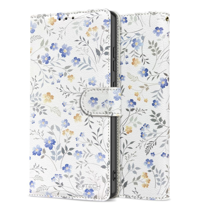 TECH-PROTECT WALLET IPHONE 16E SPRING FLOWERS