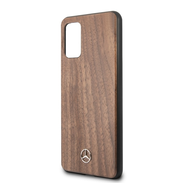Cover MERCEDES Samsung Galaxy S20 Plus Wood Line Walnut Brown Case