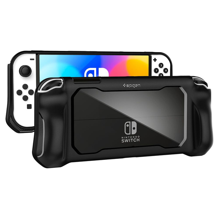 Spigen Rugged Armor Nintendo Switch Oled MATTE Nero 