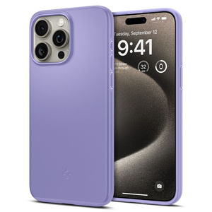 Coque iPhone 15 Pro Max Spigen Thin Fit Iris Purple
