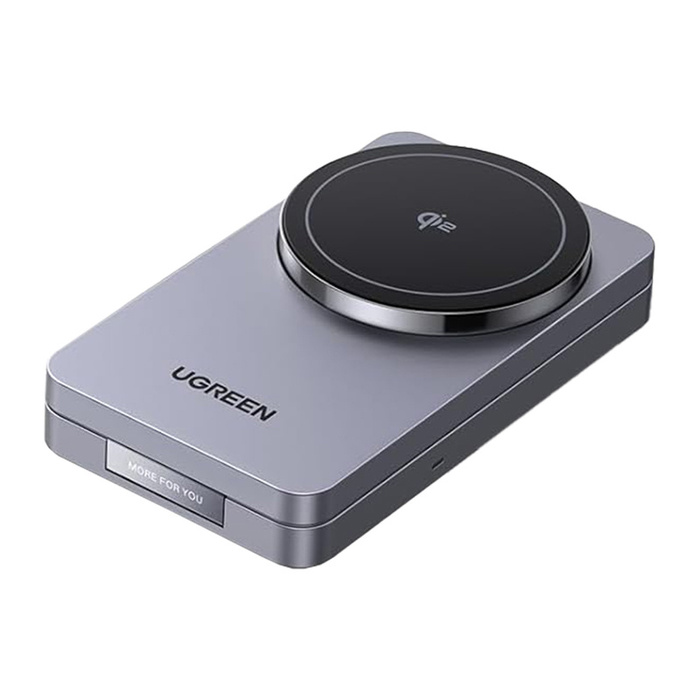 Magnetic ladergerät wireless 2in1 Ugreen W706, MagSafe W706, 15W (schwarz)