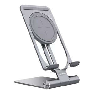 Wireless charger Nillkin PowerHold Mini Qi with stand (grey)