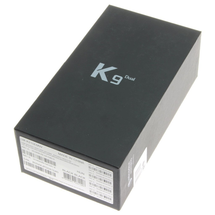 LG K9 Dual Black Original 2PIN EU BOX