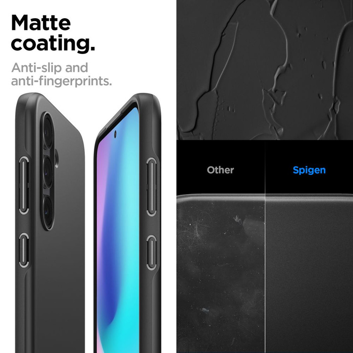 Funda Spigen Thin Fit Galaxy S23 Fe Negro