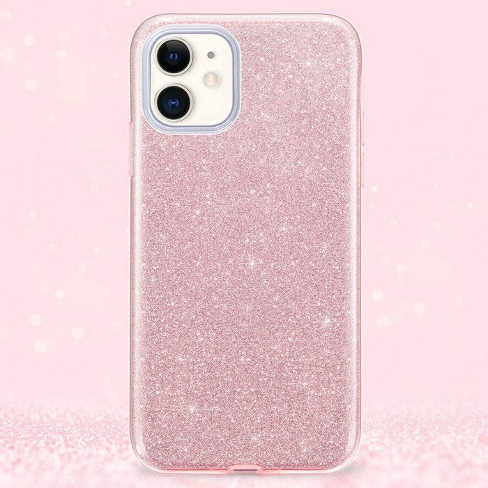  TECH-PROTECT Funda de brillo para Samsung Galaxy A51 Oro Rosa