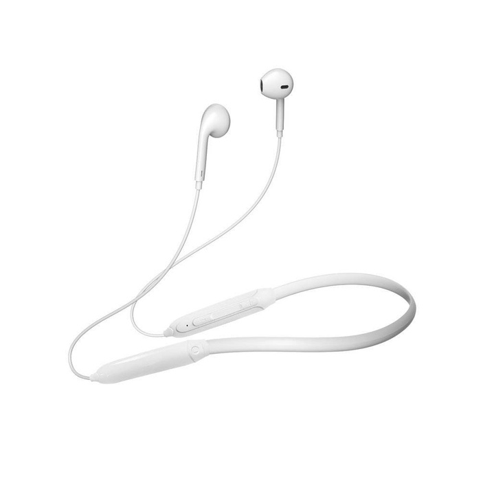 Dudao kabelloser In-Ear-Bluetooth-Kopfhörer mit magnetischer Absaugung Weiß (U5B)