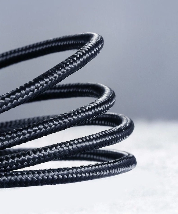 Ugreen cable 2in1 USB - micro USB / USB Type C cable 1m 2.4A black (30875)