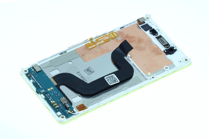 SONY Xperia E3 Trieda A Displej Originálny LCD dotykový žltý