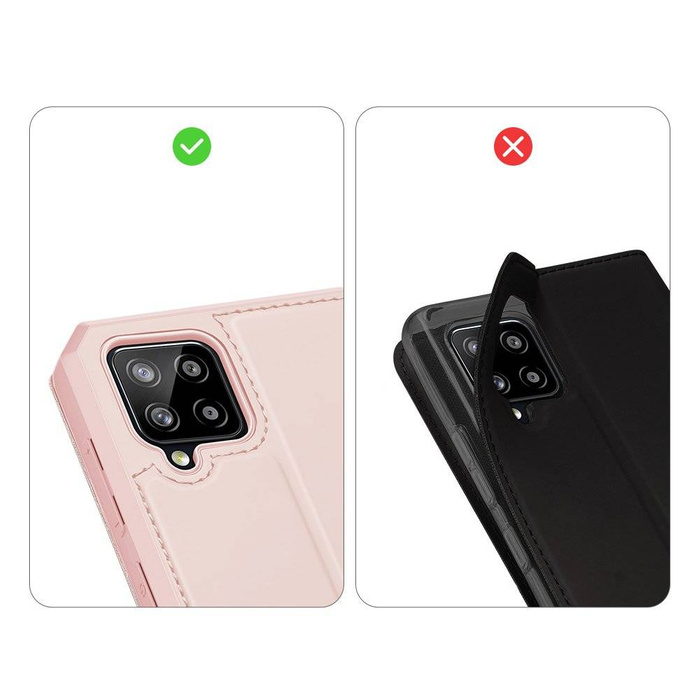 Custodia per Dux Ducis Skin X per Samsung Galaxy A42 5G rosa