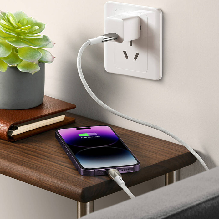 [APRÈS RETOUR] Câble de charge rapide Baseus Glimmer Series USB-A - USB-C 100W 480Mbps 2m noir