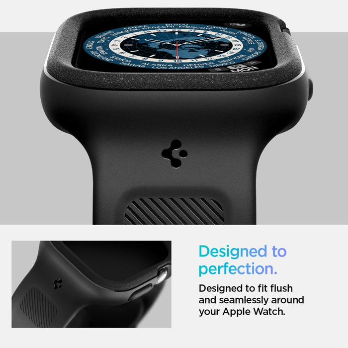 SPIGEN VAULT PRO APPLE WATCH 10 (42 MM) NEGRO MATE