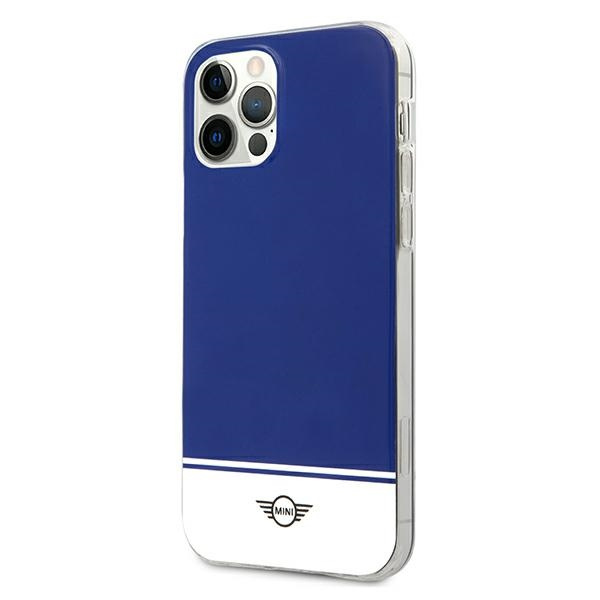Mini MIHCP12LPCUBINA iPhone 12 Pro Max 6.7" navy blue/navy hard case Stripe Collection