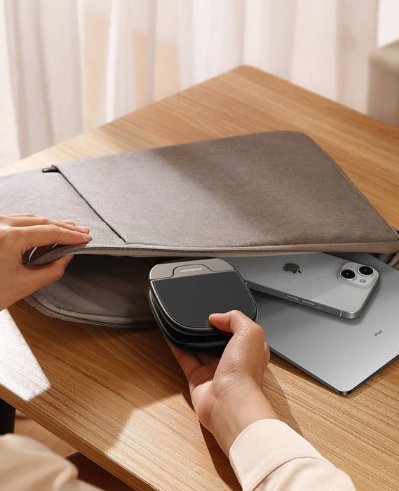 Joyroom JR-ZS371 support pliable pour tablette avec réglage en hauteur - noir