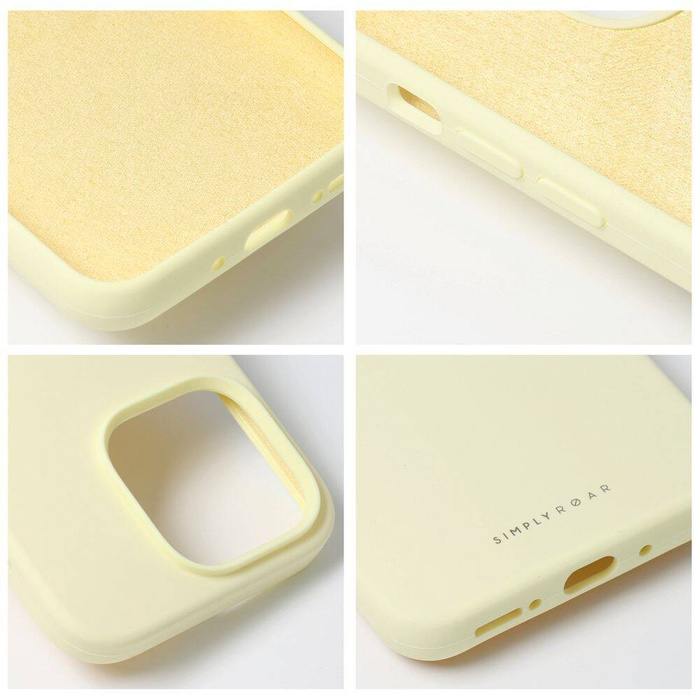 ROAR futerał CLOUD SKIN do IPHONE 16 Plus Jasnożółty