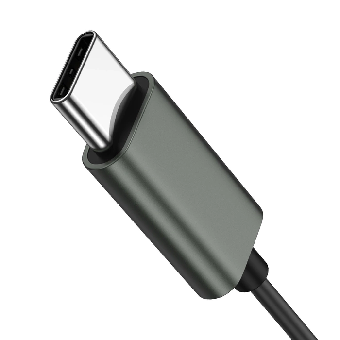 Cuffie intrauricolari USB-C Joyroom JR-EC06 - grigie